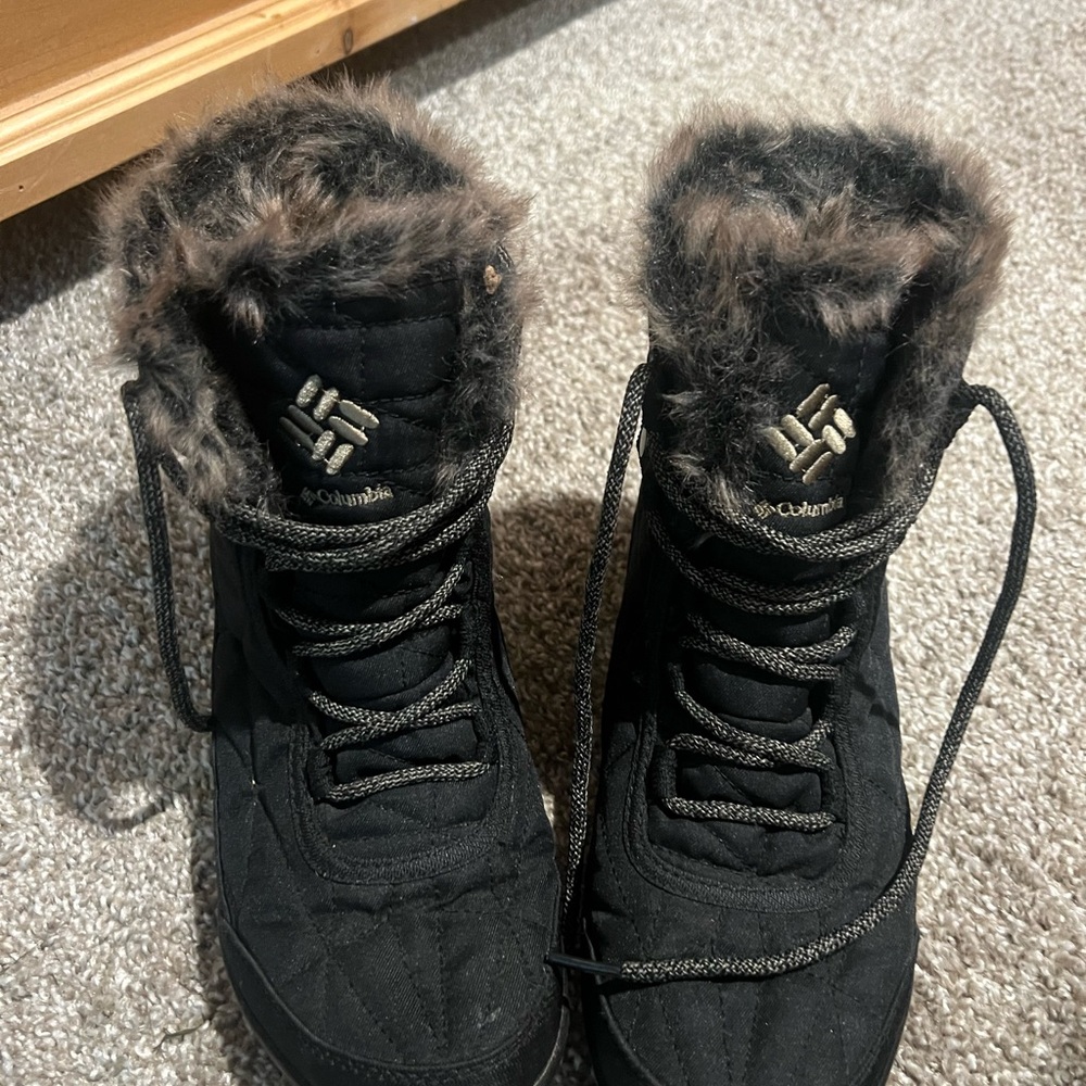 Columbia Black Winter Boots